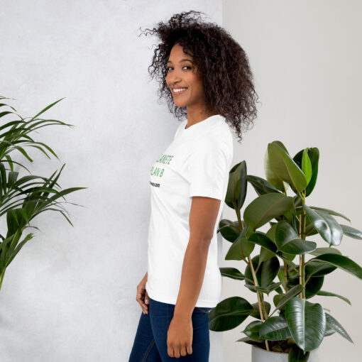 T-shirt Écologique Bio - 1 Planète 0 Plan B - Engagement Climat – Image 3