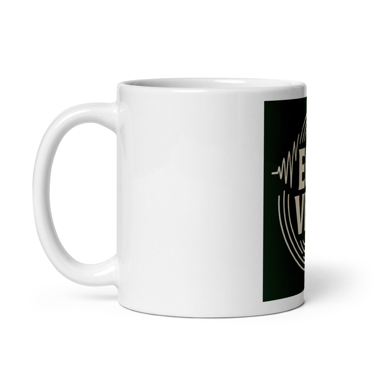 White glossy mug - Image 1